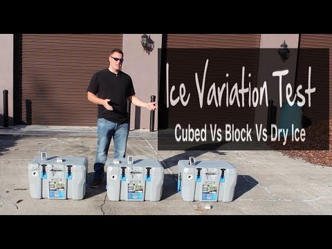 Cubed Ice Vs Block Ice Vs Dry Ice, Which Last The Longest? How Does Dry Ice Work In A Cooler?